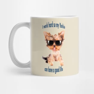 Yorkie Love Mug